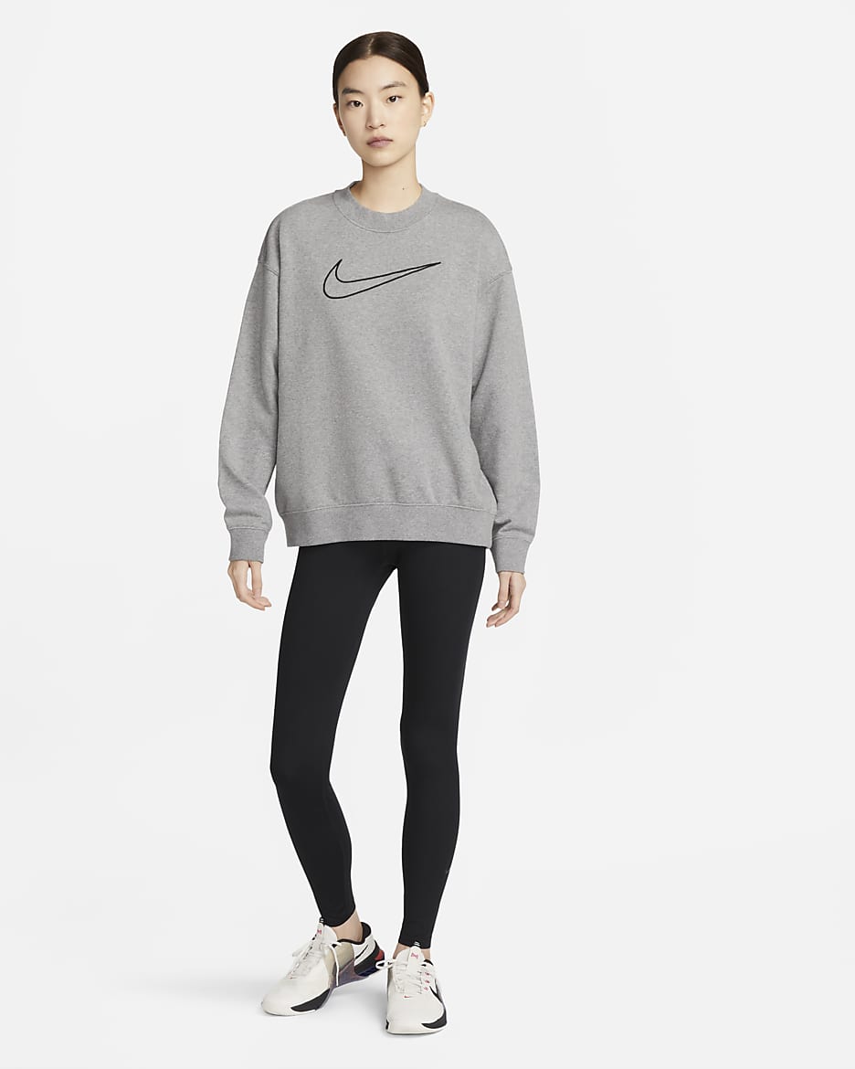 Nike grid crew sweatshirt womens sale